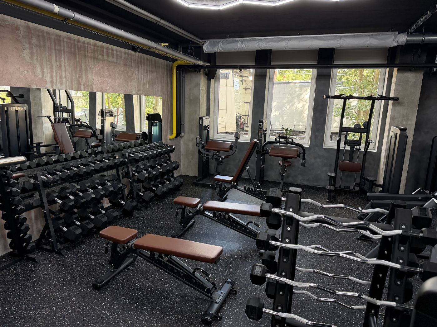 Interiér K&N Gym v Jemnici
